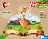 Пластилин Луч Zoo 30 цветов х 15 гр.