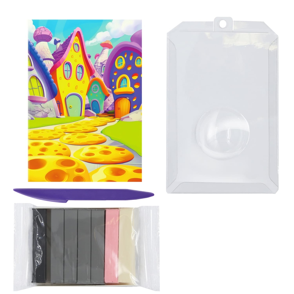 Набор для лепки Луч Кроха Шаролепики "Мышка", артикул 35C 2328-08