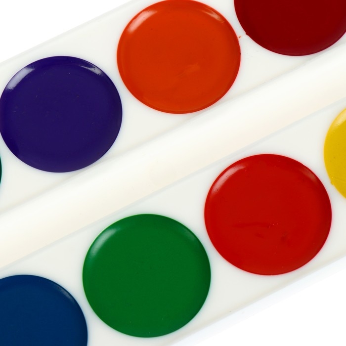 Краски акварельные Луч ZOO 12 цветов в картонной упаковке без кисточки, арт. 19С 1247-08