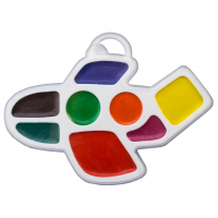 Краски акварельные Луч Кроха &quot;Самолетик&quot; 8 цветов без кисточки