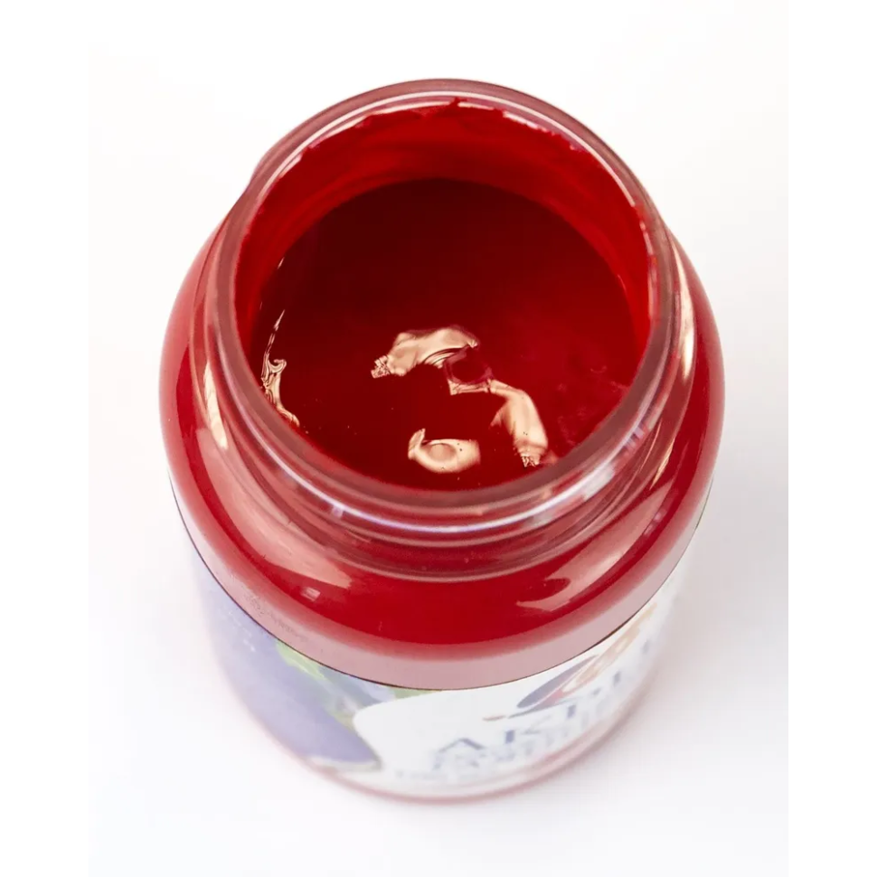 Краска акриловая Луч художественная глянцевая рубиновая 100 мл, арт. 30С 1849-08