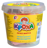 Набор для лепки Луч Кроха глина для лепки 4 цвета + 2 формочки