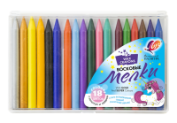 Мелки восковые Луч Волшебная Палитра круглые 18 цветов