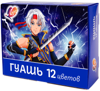 Гуашь ЛУЧ Аниме &quot;Хиро&quot; 12 цветов х 15 мл
