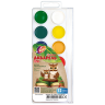 Краски акварельные ZOO 12 цветов без кисточки, арт. 19С 1249-08