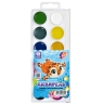 Краски акварельные ZOO 12 цветов без кисточки, арт. 19С 1249-08