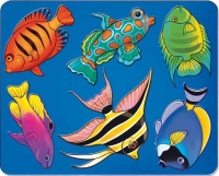 Трафарет шаблонный Луч &quot;Аквариумные рыбки&quot;