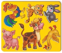 Трафарет шаблонный Луч &quot;Веселое подворье&quot;