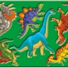 Трафарет шаблонный Луч Динозавры, арт. 10С 525-08