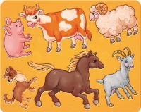 Трафарет шаблонный Луч &quot;Домашние животные&quot;