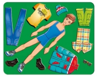 Трафарет шаблонный Луч &quot;Сашин гардероб&quot;