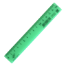 Линейка Луч непрозрачная пастельный зеленый 15 см, арт. 32С 2114-08
