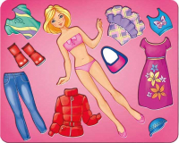 Трафарет шаблонный Луч &quot;Катин гардероб&quot;