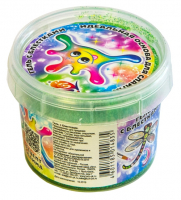 Гель с блестками Луч основа для слайма неоновый зеленый 85 мл