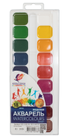 Краски акварельные Луч Классика 18 цветов без кисточки
