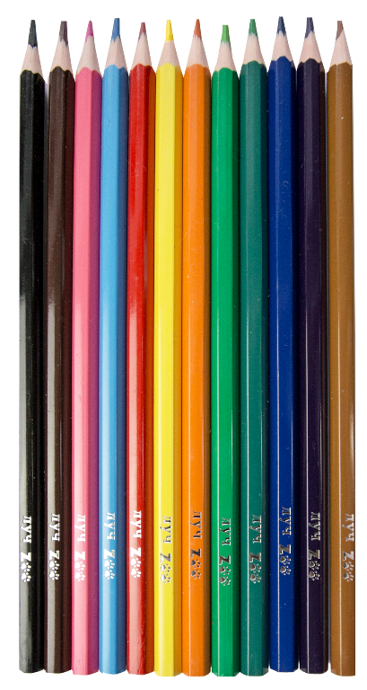 Карандаши цветные Луч ZOO пластиковые 12 цветов, 29С 1740-08