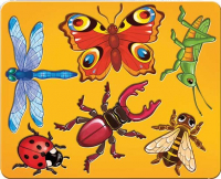 Трафарет шаблонный Луч &quot;Насекомые&quot;