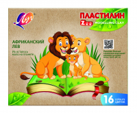 Пластилин Луч Zoo 16 цветов х 15 гр.