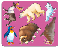 Трафарет шаблонный Луч &quot;Обитатели вечных снегов&quot;