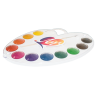 Краски акварельные Классика Палитра 12 цветов с кисточкой, арт. 29С 1761-08