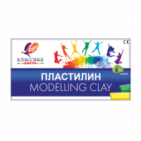 Пластилин Луч Классика 6 цветов х 20 гр. + стек