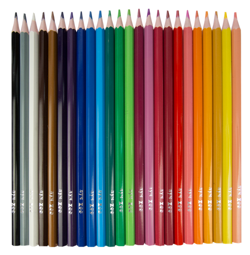 Карандаши цветные Луч ZOO пластиковые 24 цвета, арт. 29С 1742-08