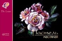 Пастель масляная Луч De Luxe круглая 48 цветов