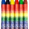 Мелки восковые Луч Кроха треугольные 6 цветов, арт. 12С 870-08