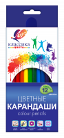 Карандаши цветные Луч Классика деревянные 12 цветов