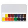 Краски акварельные De Luxe 16 цветов без кисточки, арт. 14С 1019-08