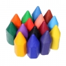 Мелки восковые Луч Кроха в пластиковом стакане 15 цветов, арт. 12С 877-08