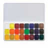 Краски акварельные De Luxe 24 цвета без кисточки, арт. 14С 1039-08