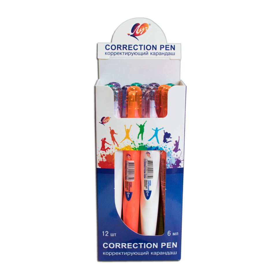Корректирующий карандаш Луч Классика цвета на растворителе 6 мл, арт. 31С 2036-08