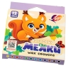Мелки восковые Луч Zoo шестигранные 12 цветов, арт. 12С 865-08