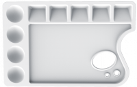 Палитра Луч №4 прямоугольная с кюветами