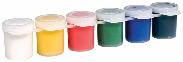 Гуашь Луч ZOO в блочной упаковке 6 цветов х 15 мл, арт. 19С 1250-08