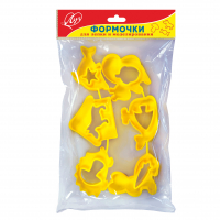 Набор форм для лепки Луч №1 6 шт.