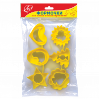 Набор форм для лепки Луч №2 6 шт.