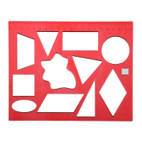 Трафарет Луч №2 геометрические фигуры