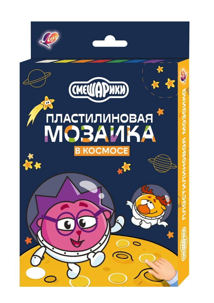 Набор Луч "Пластилиновая мозайка. Смешарики. В космосе"