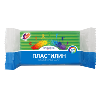 Пластилин Луч Классика зеленый 200 гр.