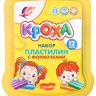 Пластилин классический Луч Кроха 12 цветов х 20 гр. + 6 формочек, артикул 35C 2312-08