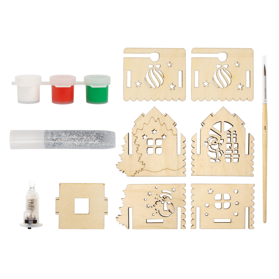 Набор для росписи акриловыми красками Луч Домик-светлячок артикул 35C 2331-08 Набор для росписи акриловыми красками Луч Домик-светлячок артикул 35C 2331-08