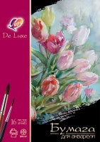 Бумага для акварели Луч De Luxe A4 16л