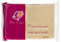 Пластилин Луч De Luxe скульптурный телесный 300 гр.