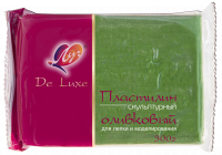 Пластилин Луч De Luxe скульптурный оливковый 300 гр.