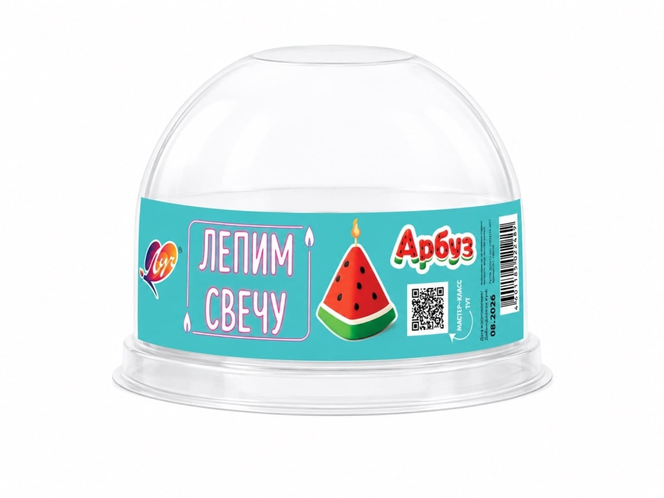 Набор для лепки свечей Луч "Арбуз", артикул 36С 2464-08