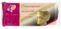 Пластилин Луч De Luxe скульптурный телесный 500 гр.