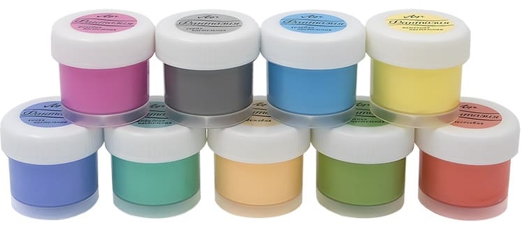 Гуашь Луч "Фантазия" пастельная 9 цветов х 15 мл, артикул 35С 2308-08