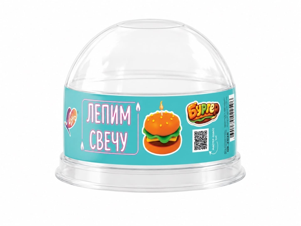 Набор для лепки свечей Луч "Бургер", артикул 36С 2465-08